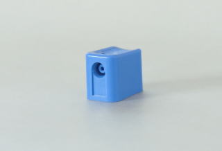 青プラスチックボタン